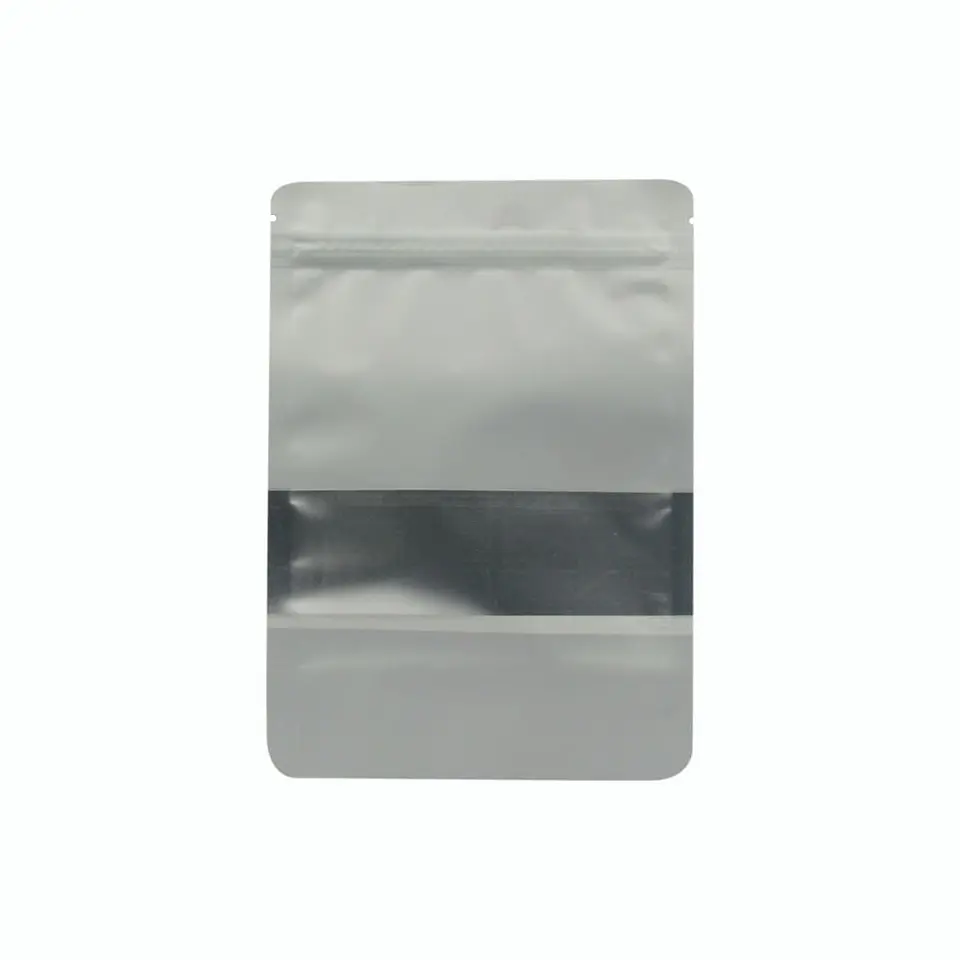 BOLSA ZIPPER VENTANA ALUM BLANCO 10X15+3 => 10 Unidad/es 1