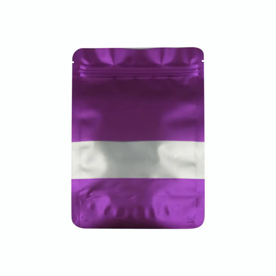 BOLSA ZIPPER VENTANA ALUM FUCSIA 14X20+3 => 10 Unidad/es 1