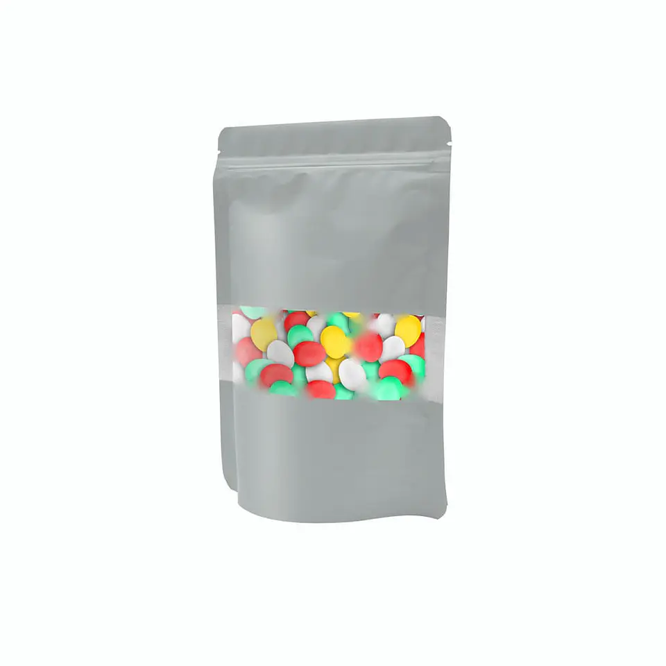 BOLSA ZIPPER VENTANA ALUM BLANCO 09X13+3 => 10 Unidad/es 2