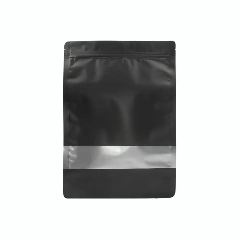 BOLSA ZIPPER VENTANA ALUM NEGRO 12X20+4 => 10 Unidad/es 1