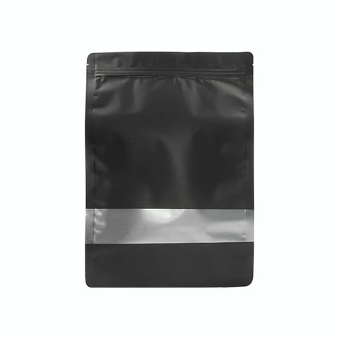 BOLSA ZIPPER VENTANA ALUM NEGRO 14X20+3 => 10 Unidad/es