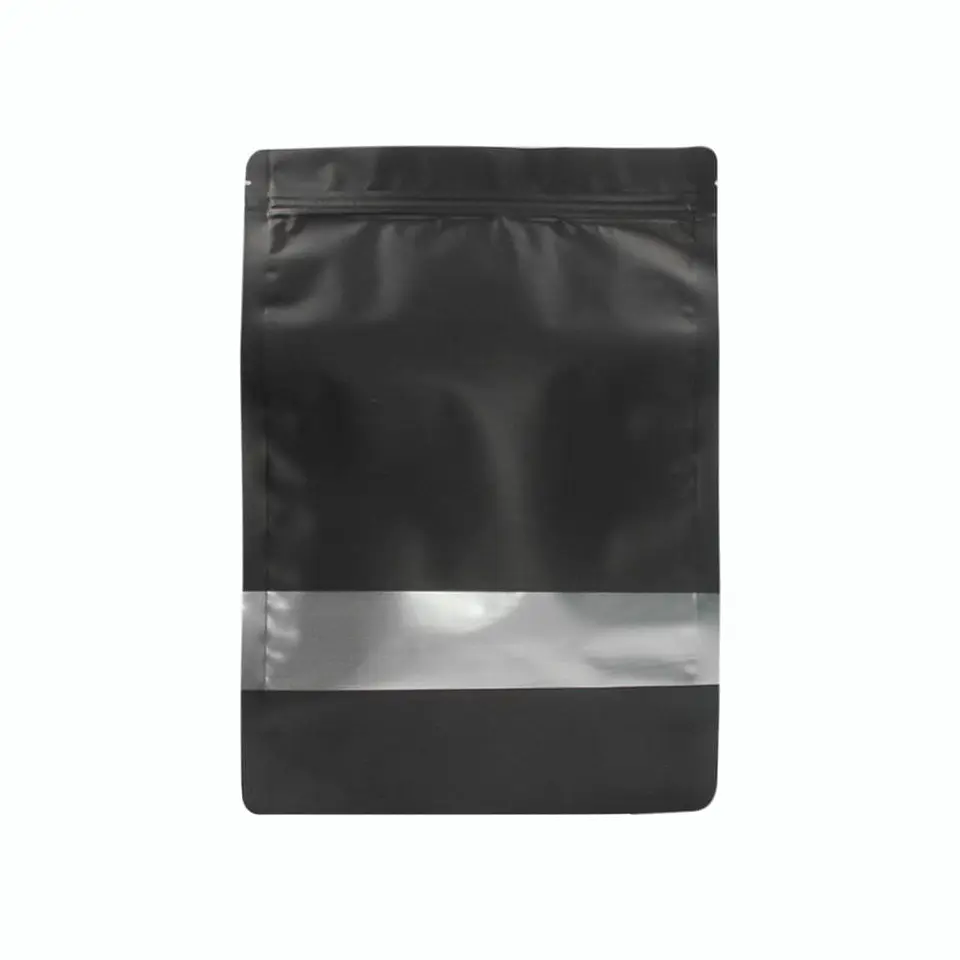 BOLSA ZIPPER VENTANA ALUM NEGRO 14X20+3 => 10 Unidad/es 1