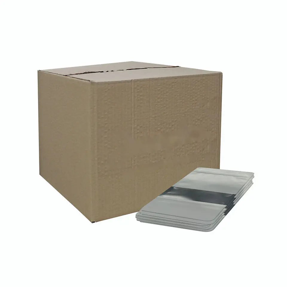 BOLSA ZIPPER VENTANA ALUM BLANCO 10X15+3 => 10 Unidad/es 3