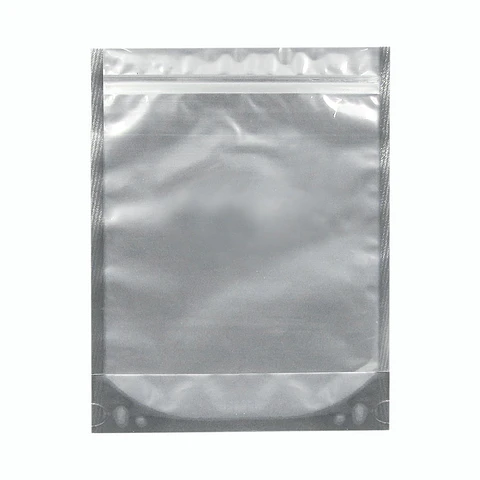 BOLSA ZIPPER PLASTICO & ALUM 24X35+5 => 10 Unidad/es