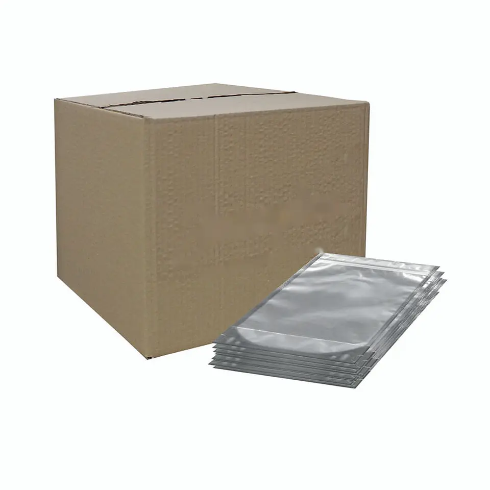 BOLSA ZIPPER PLASTICO & ALUM 24X35+5 => 10 Unidad/es 3
