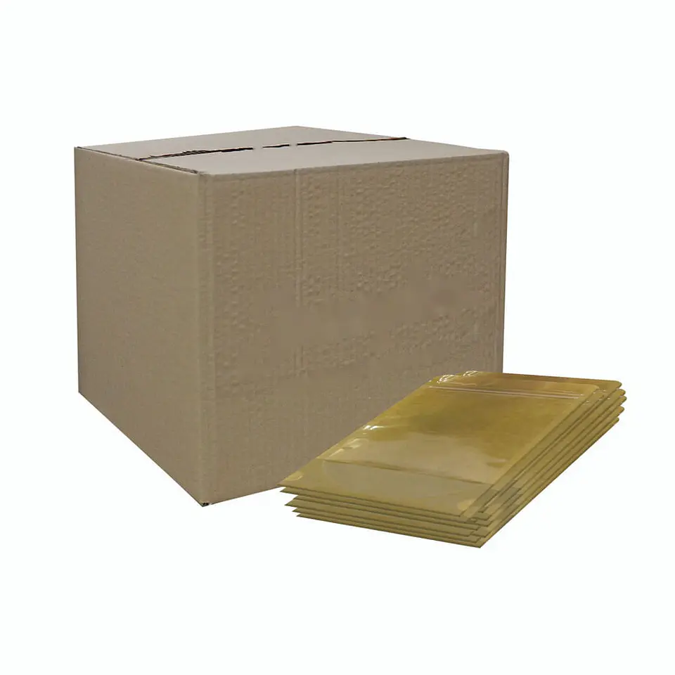 BOLSA ZIPPER PLASTICO & PAPEL 20X29+5 => 10 3