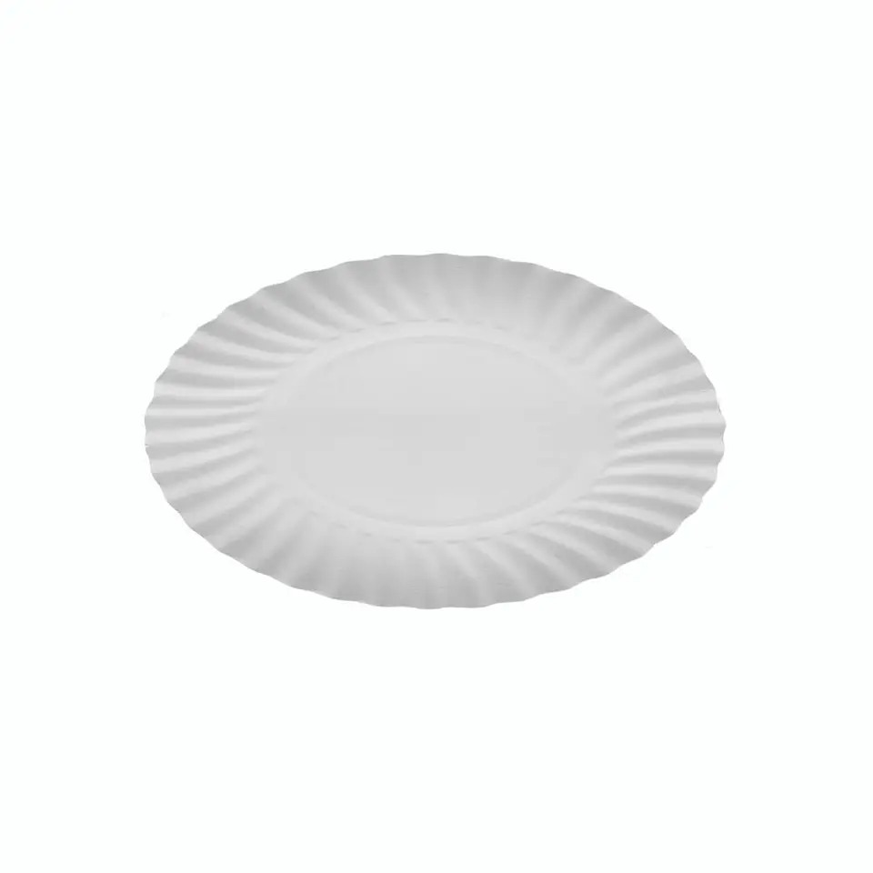 PLATO BLANCO #2 => 100 Unidad/es 1