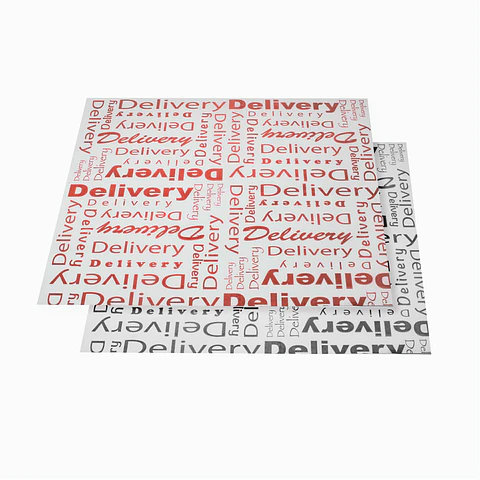 PAPEL ANTIGRASA DELIVERY 30X37,5 (50) => 50 Unidad/es