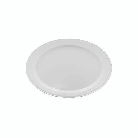 PLATO PLAST. LISO 26 S.G. => 25 Unidad/es