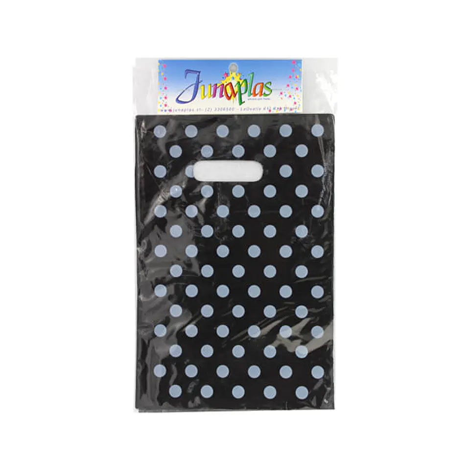 BOLSA NEGRA LUNAR 20X30 (10) => 10 Unidad/es 1