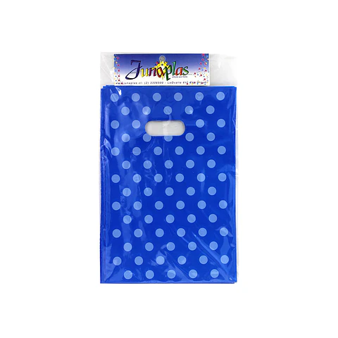 BOLSA AZUL LUNAR 20X30 (10) => 10 Unidad/es