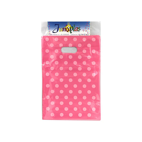 BOLSA ROSADA LUNAR 20X30 (10) => 10 Unidad/es