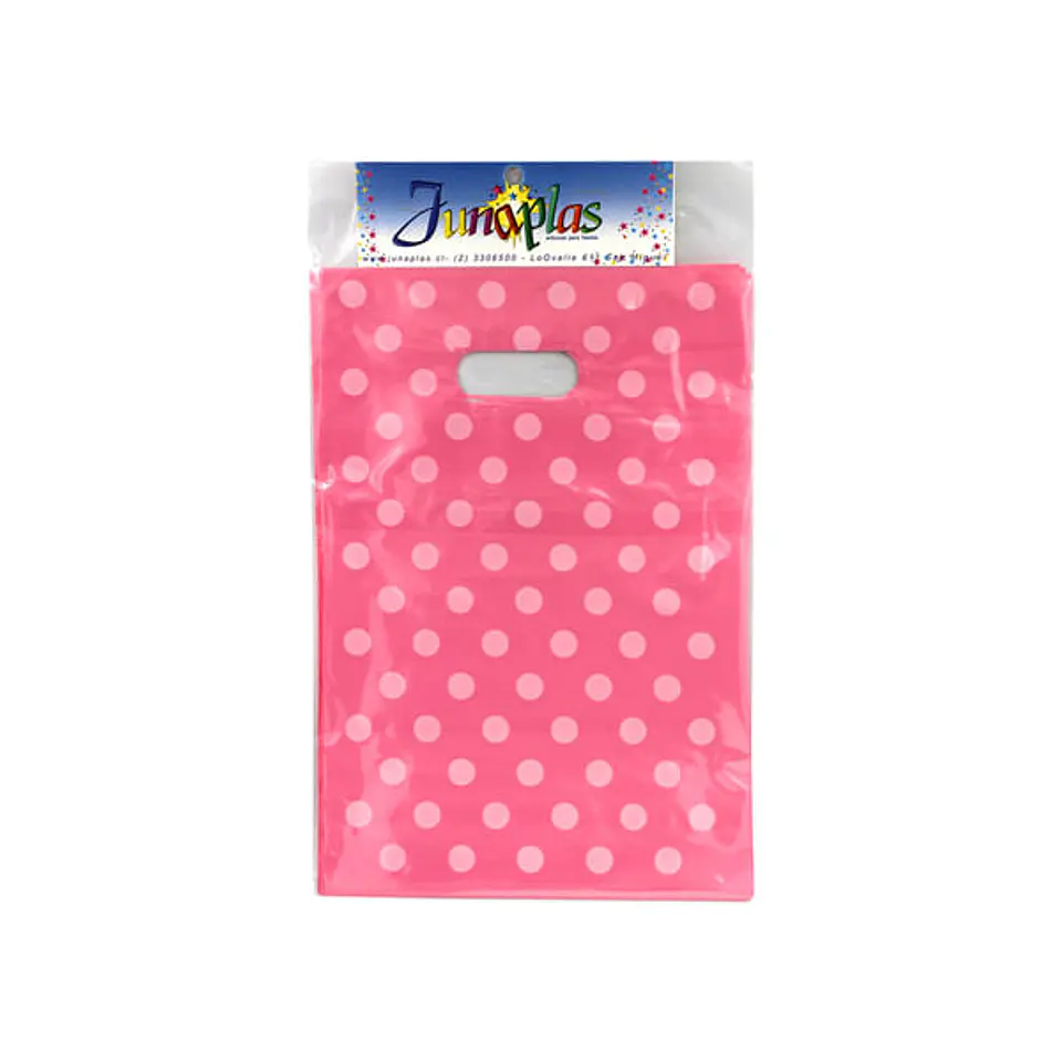 BOLSA ROSADA LUNAR 20X30 (10) => 10 Unidad/es 1