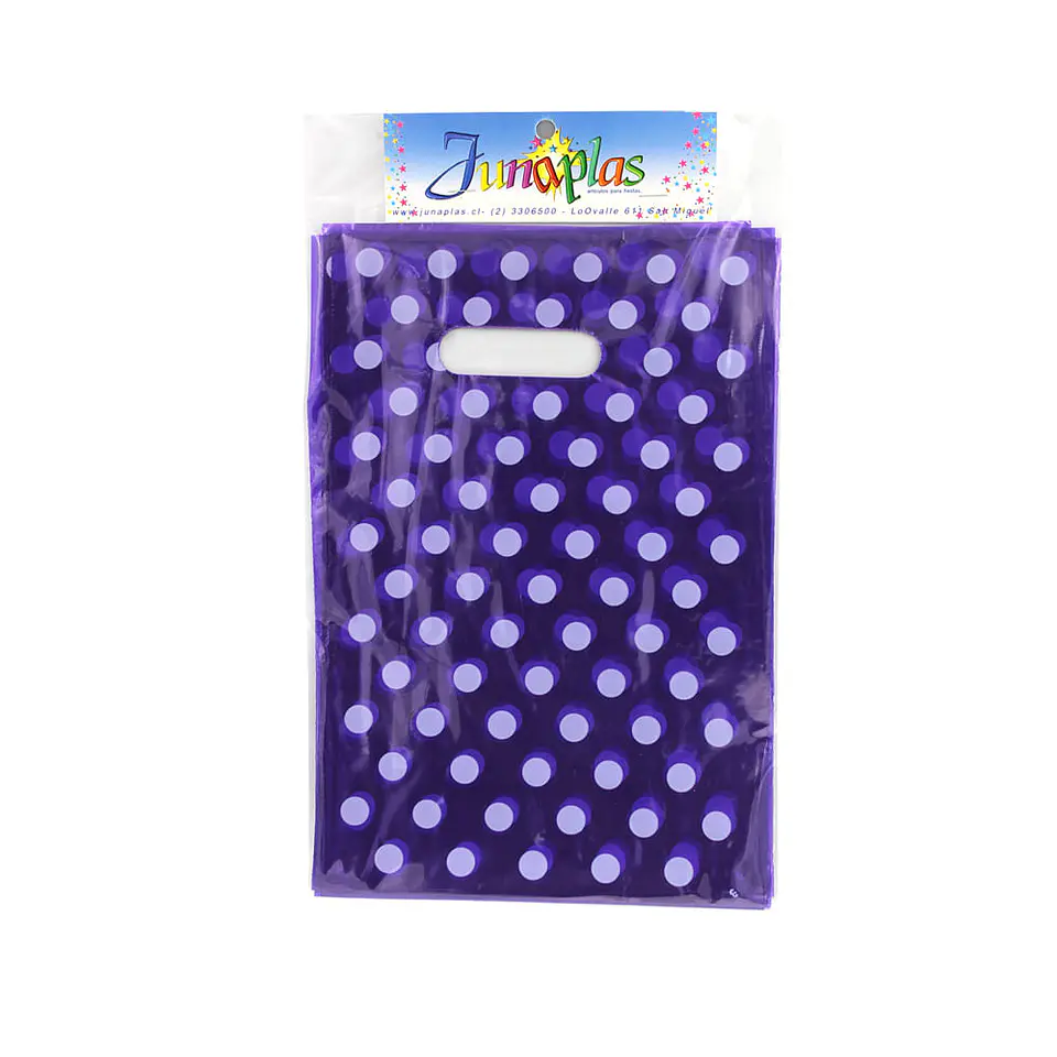 BOLSA VIOLETA LUNAR 20X30 (10) => 10 Unidad/es 1