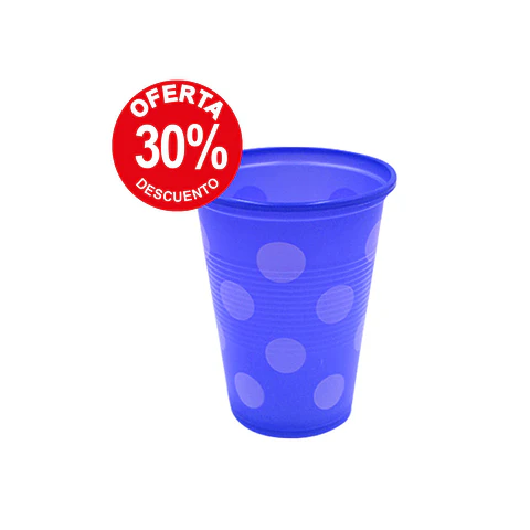 VASO 300 AZUL LUNAR S.G. (50) => 50 Unidad/es