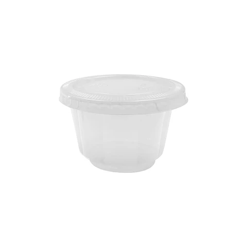 POTE GELATINERO CON TAPA S.G. => 10 Unidad/es