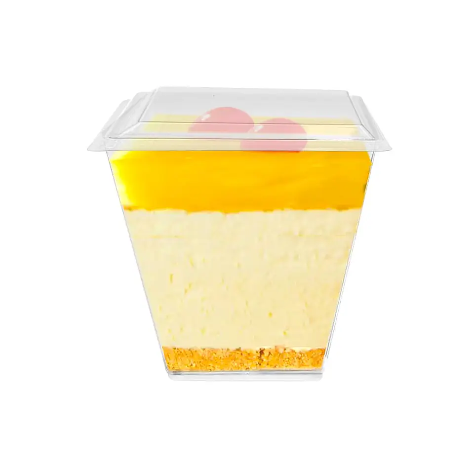 POTE RECTO REPOSTERIA 8 OZ C/TAPA => 10 Unidad/es 2