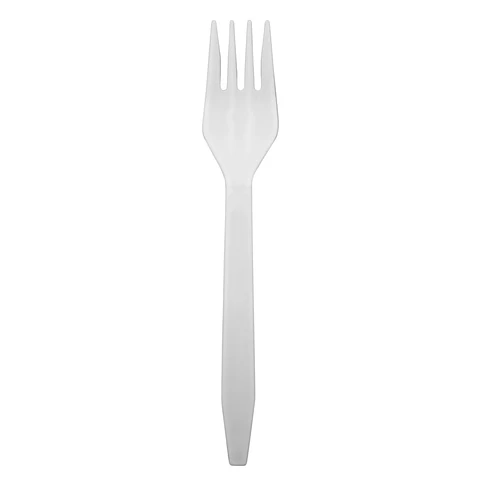 TENEDOR PLASTICO => 50 Unidad/es