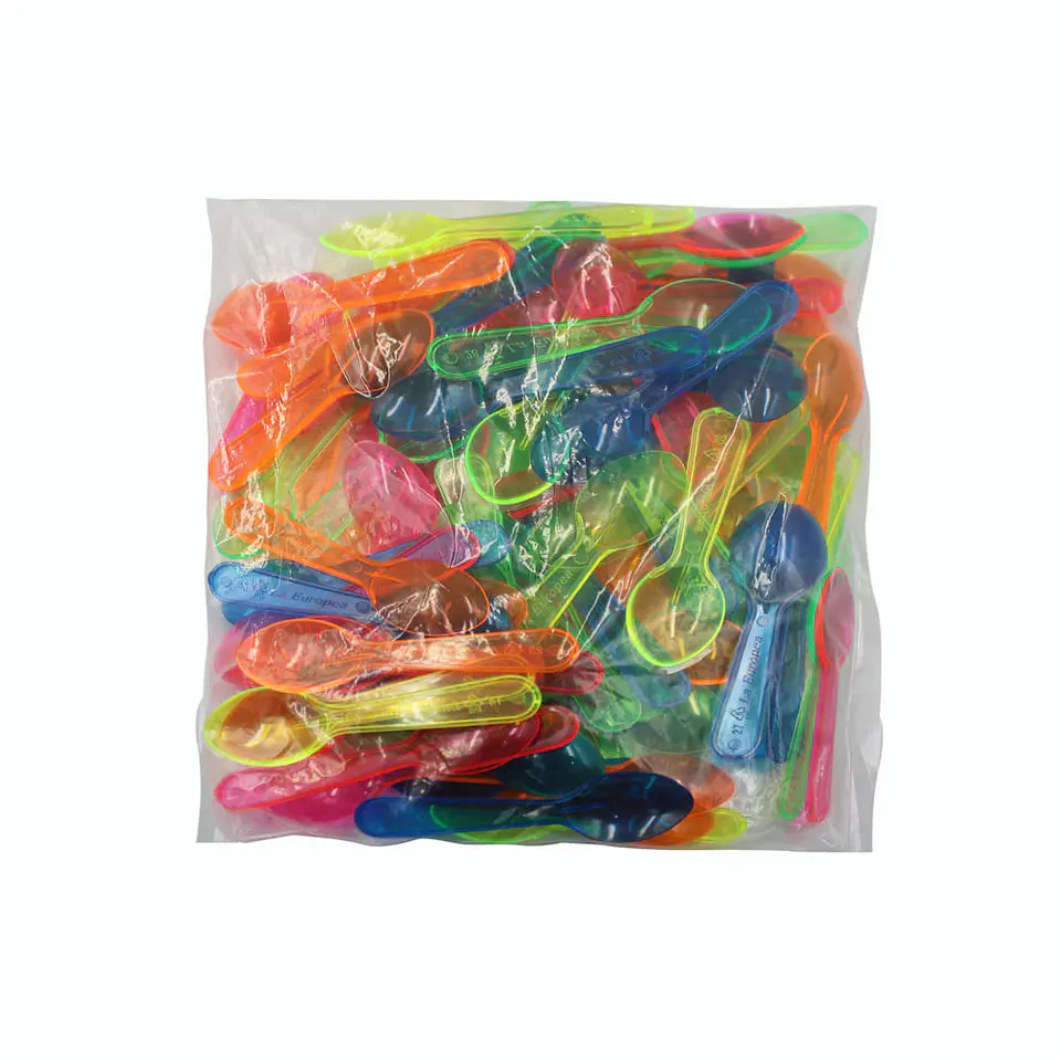 CUCHARA PARA HELADO BOLSA (100) => 100 Unidad/es 1