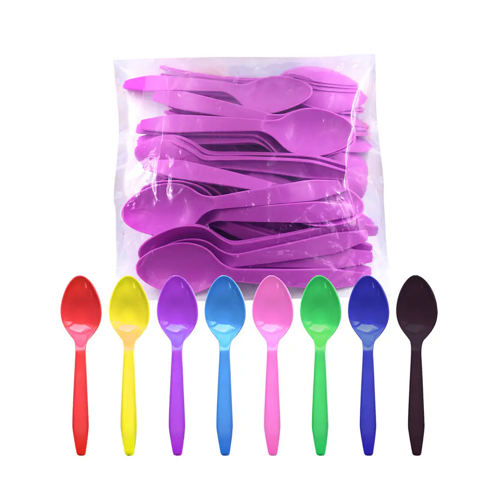 CUCHARA COLOR  (PQTE 50) S.G. => 50 Unidad/es 1