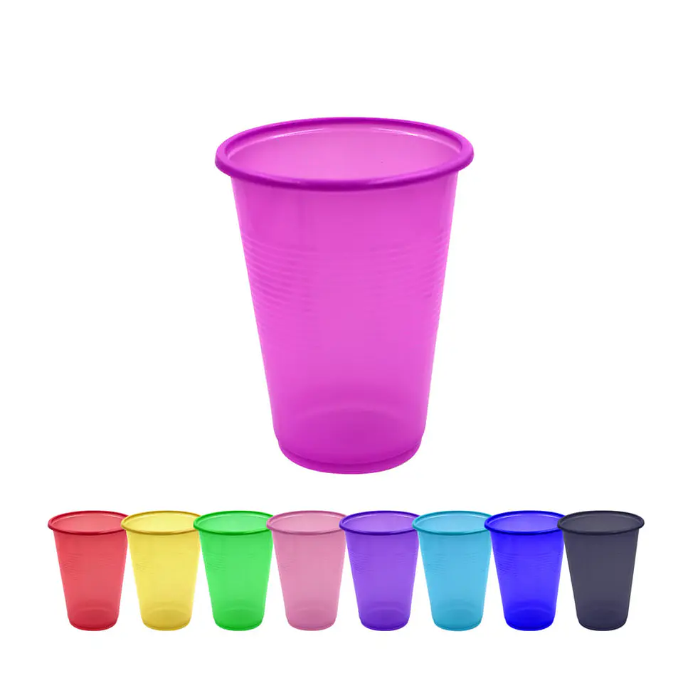 VASO PLAST. COLORES 300 (50)  S.G. => 50 Unidad/es 1