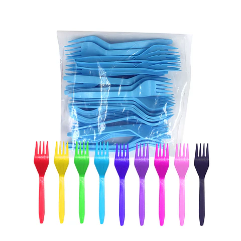 TENEDOR COLOR (PQTE 50) S.G. => 50 Unidad/es