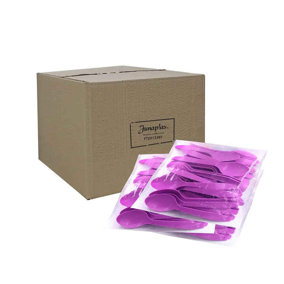 CUCHARA COLOR  (PQTE 50) S.G. => 50 Unidad/es 2