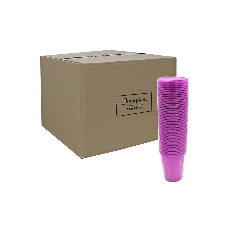 VASO PLAST. COLORES 300 (50)  S.G. => 50 Unidad/es 2