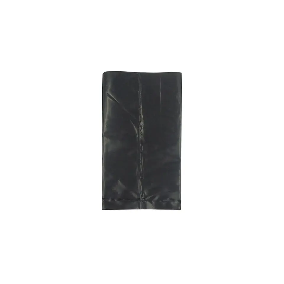 BOLSA 15X15X0.006 F/TOPE NEGRA => 100 Unidad/es 1