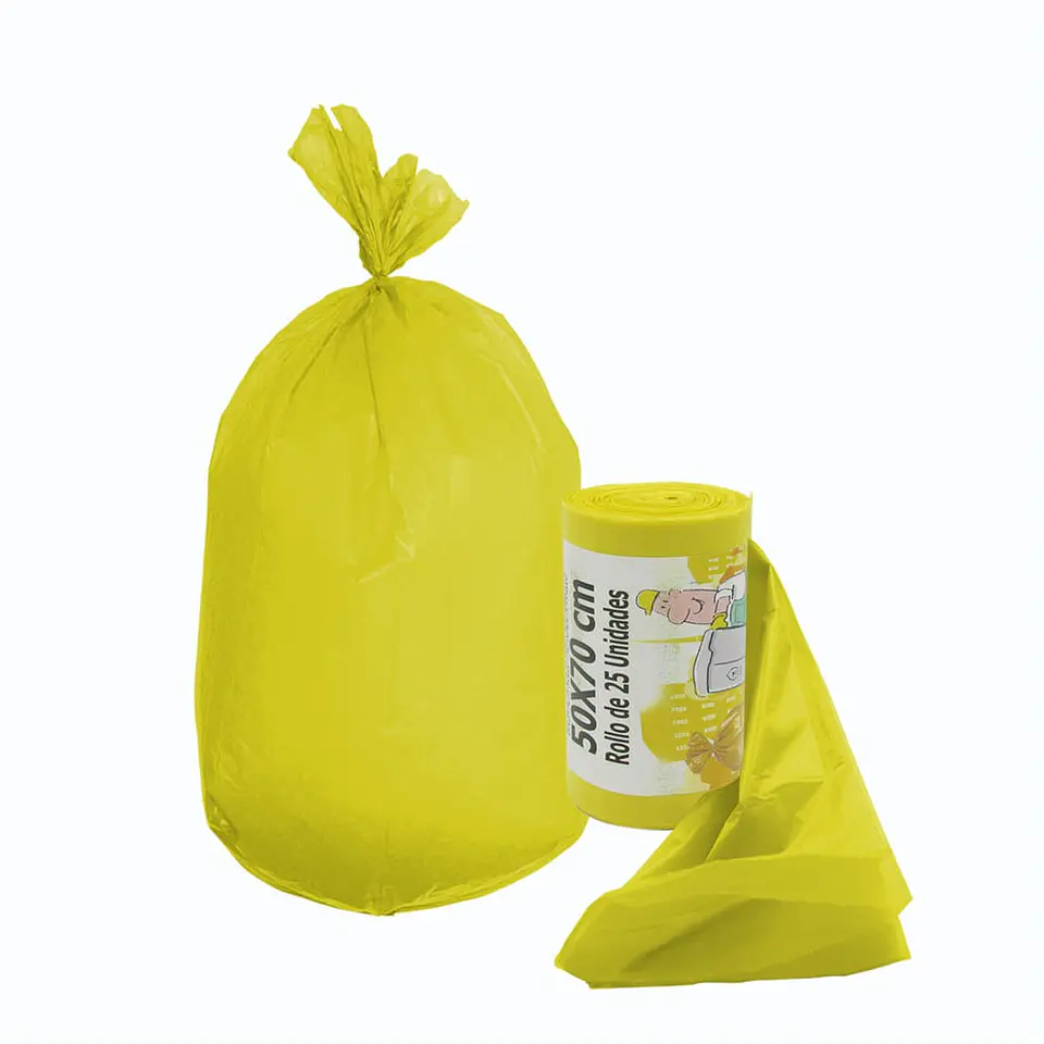 BOLSA 50X70X0.002 ALTA AMARILLO (25) => 1 Unidad/es 2