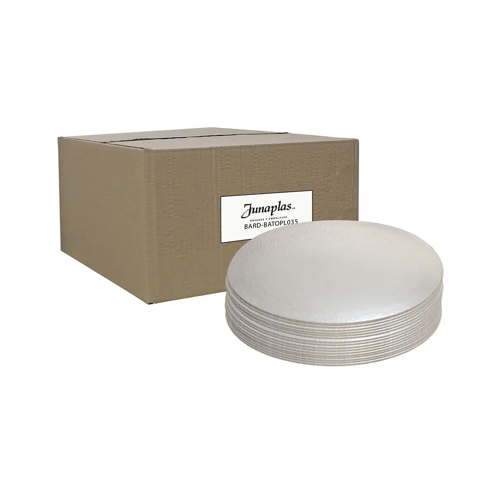 BASE TORTA RED. PLATEADA 35 -2 MM (1) => 1 Unidad/es 2