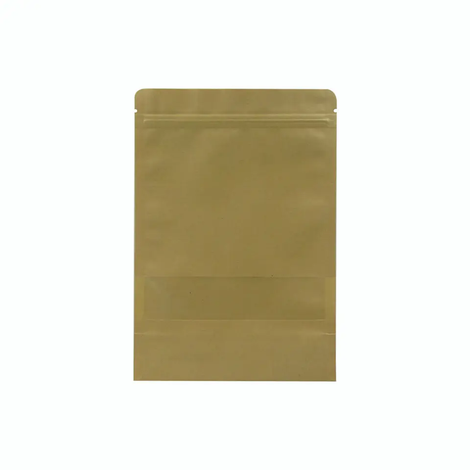 BOLSA CAFE PAP/PVC VENT/ZIP 12X20+4 => 10 Unidad/es 1