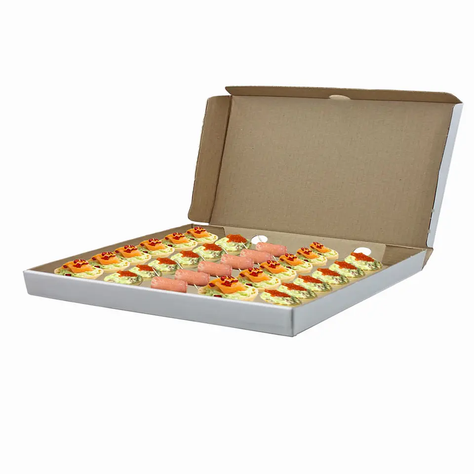 CAJA CANAPE 02 MICRO CORRUG. REV. CAFÉ => 2 Unidad/es 2