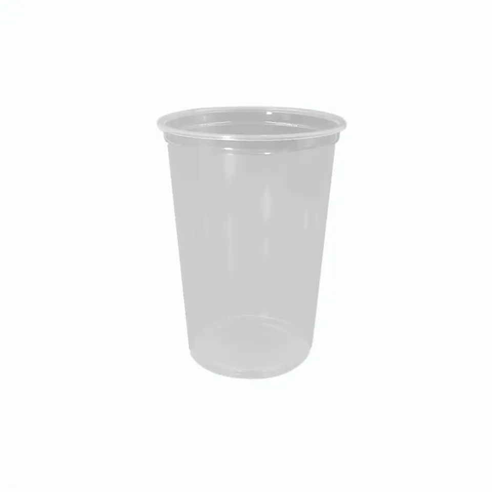 VASO 500 CC TRANSP. ECON. S.G => 25 Unidad/es 1