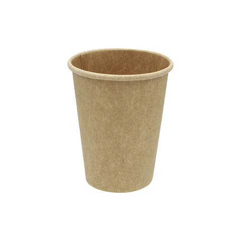 VASO PLA KRAFT 1 CAPA 12 => 50 Unidad/es