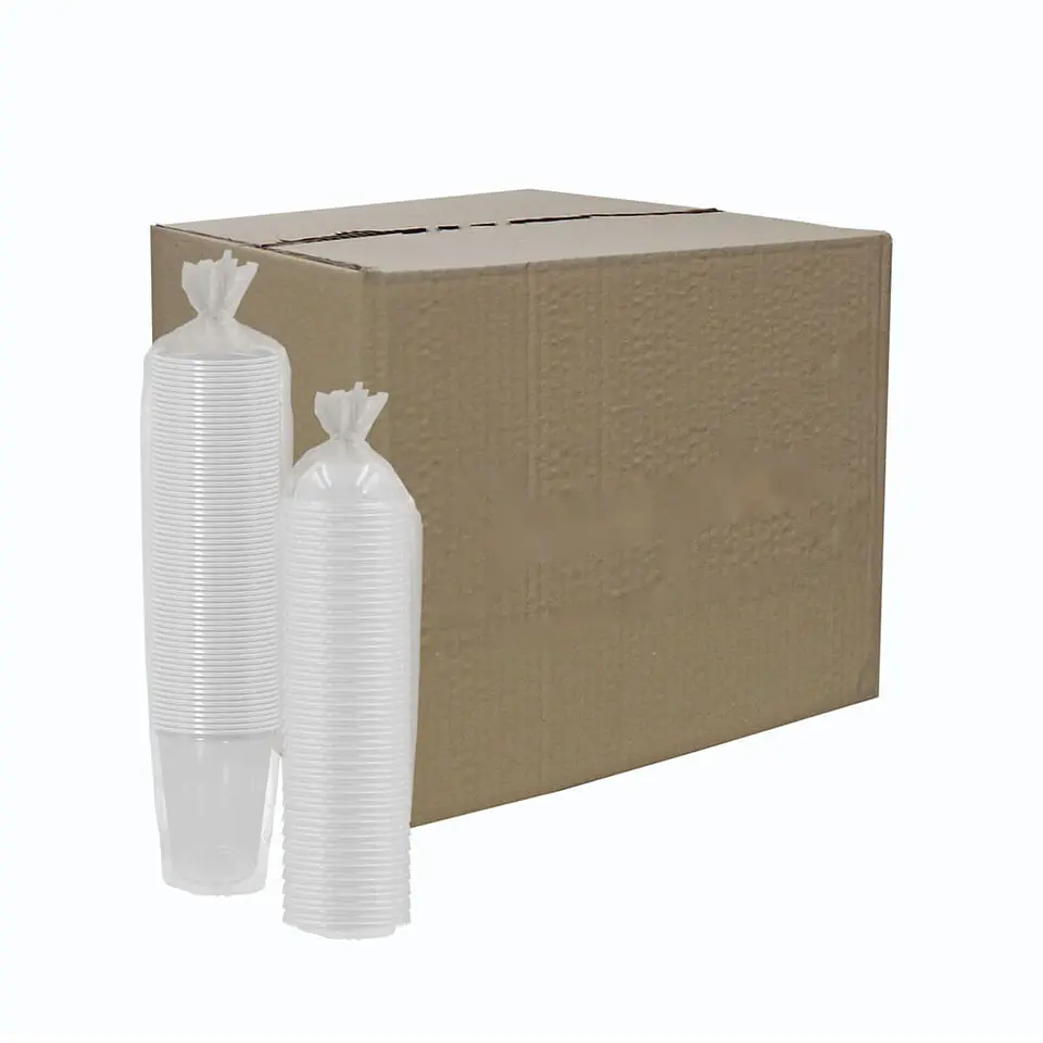 VASO 500 TRANSP+TAPA DOMO => 10 Unidad/es 2