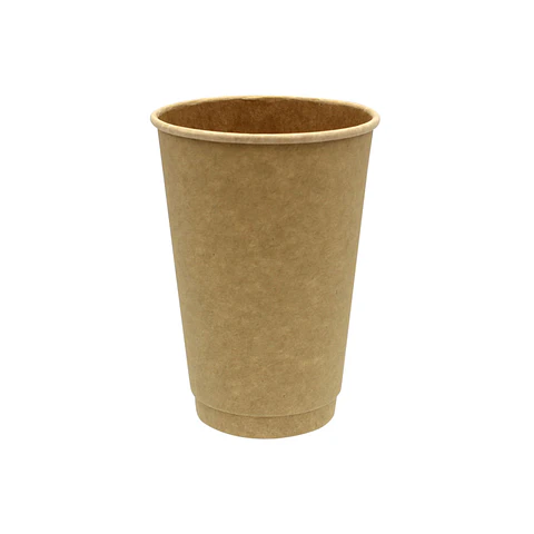 VASO PLA KRAFT 2 CAPAS 16 => 50 Unidad/es