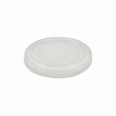 TAPA PET VASO 10 OZ TRANSP. S.G. => 50 Unidad/es