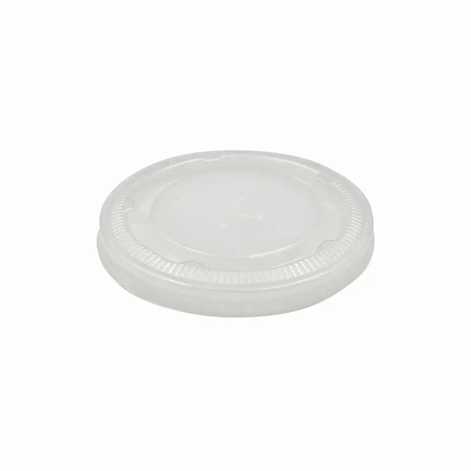 TAPA PET VASO 10 OZ TRANSP. S.G. => 50 Unidad/es 1