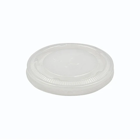 TAPA PS VASO 12 OZ TRANSP. S.G. => 50 Unidad/es