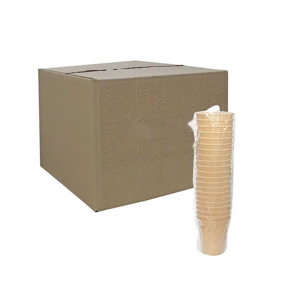 VASO PLA KRAFT 1 CAPA 06 => 50 Unidad/es 2