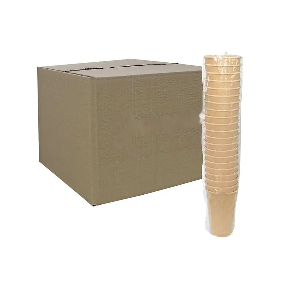 VASO PLA KRAFT 2 CAPAS 16 => 50 Unidad/es 2