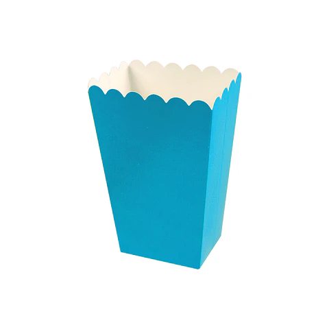 CAJA CABRITAS 9.5X6.5 LISA CELESTE X 6UN. => 1 paq. 6 Unidad/es