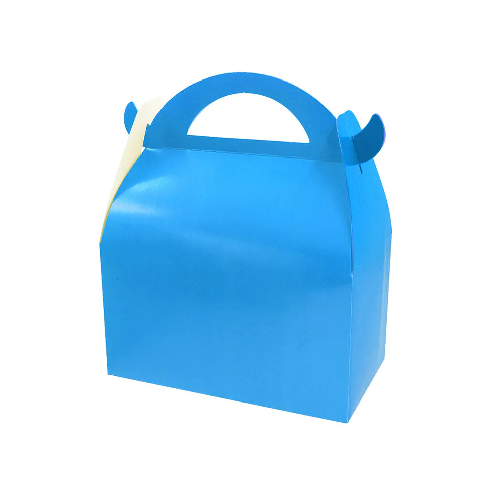 CAJA SORPRESA MANILLA LISA 16X20 CELESTE 6UN. => 1 paq. 6 Unidad/es 1