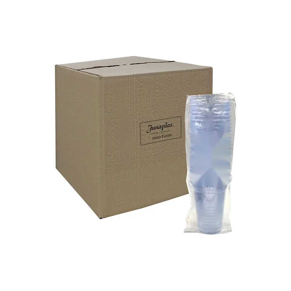 VASO TOP TRANSP. 500 S.G => 25 Unidad/es 3