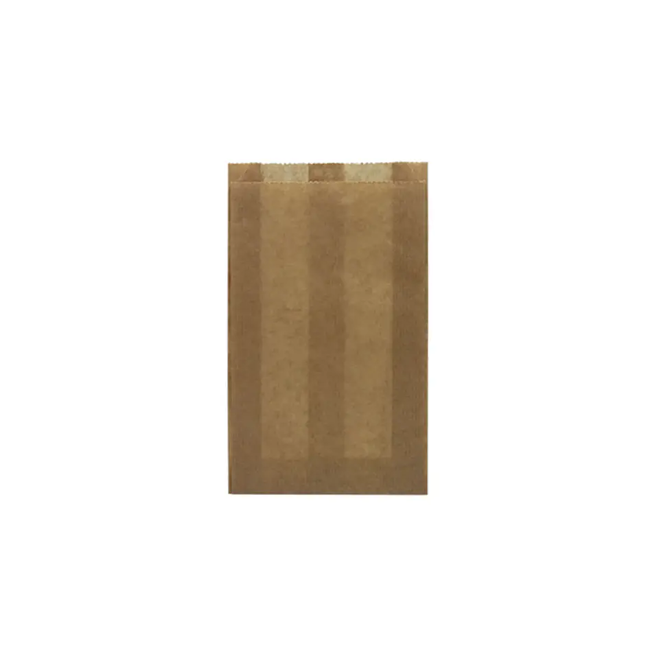 BOLSA DE PAPEL CAFE EXTRA CORTO 065 => 100 Unidad/es 1