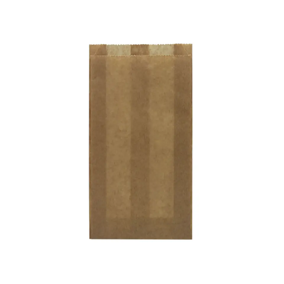 BOLSA DE PAPEL CAFE 3 KILO => 100 Unidad/es 1