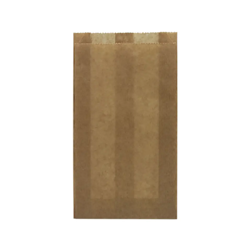 BOLSA DE PAPEL CAFE 4 KILO => 100 Unidad/es 1