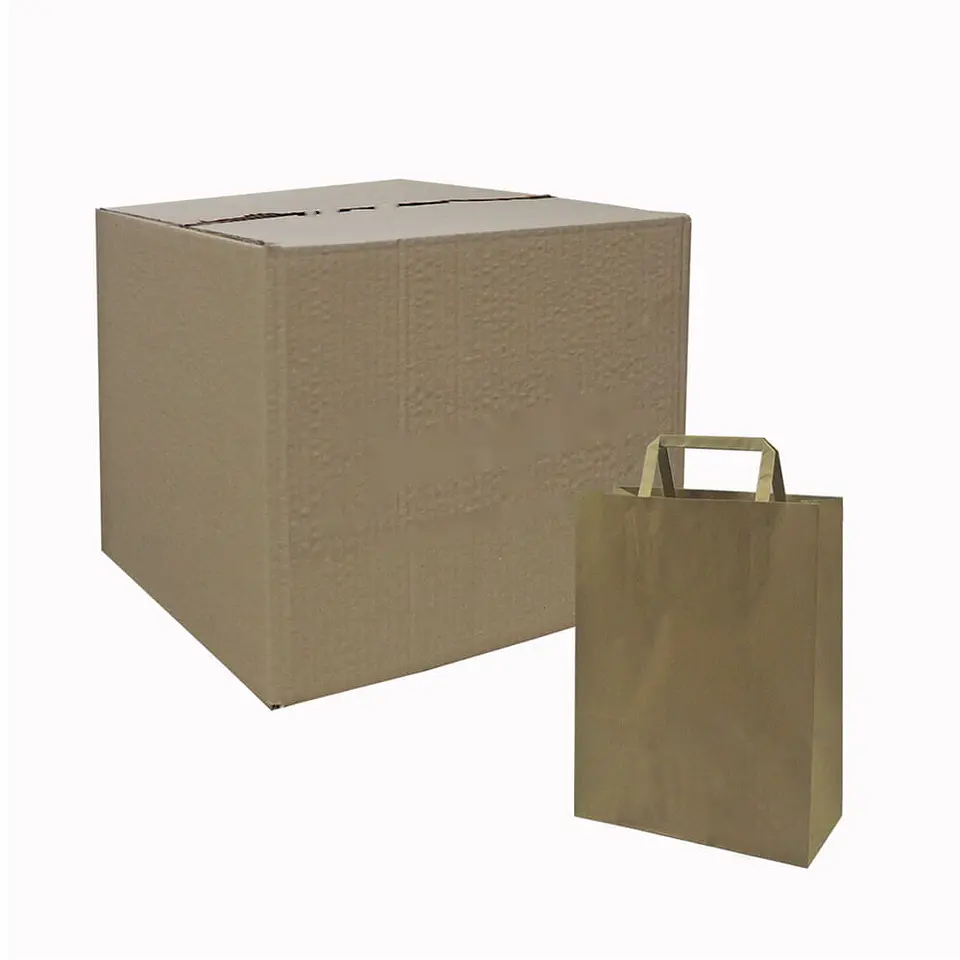 BOLSA MANILLLA PAPEL 30X41X12 => 1 Unidad/es 2