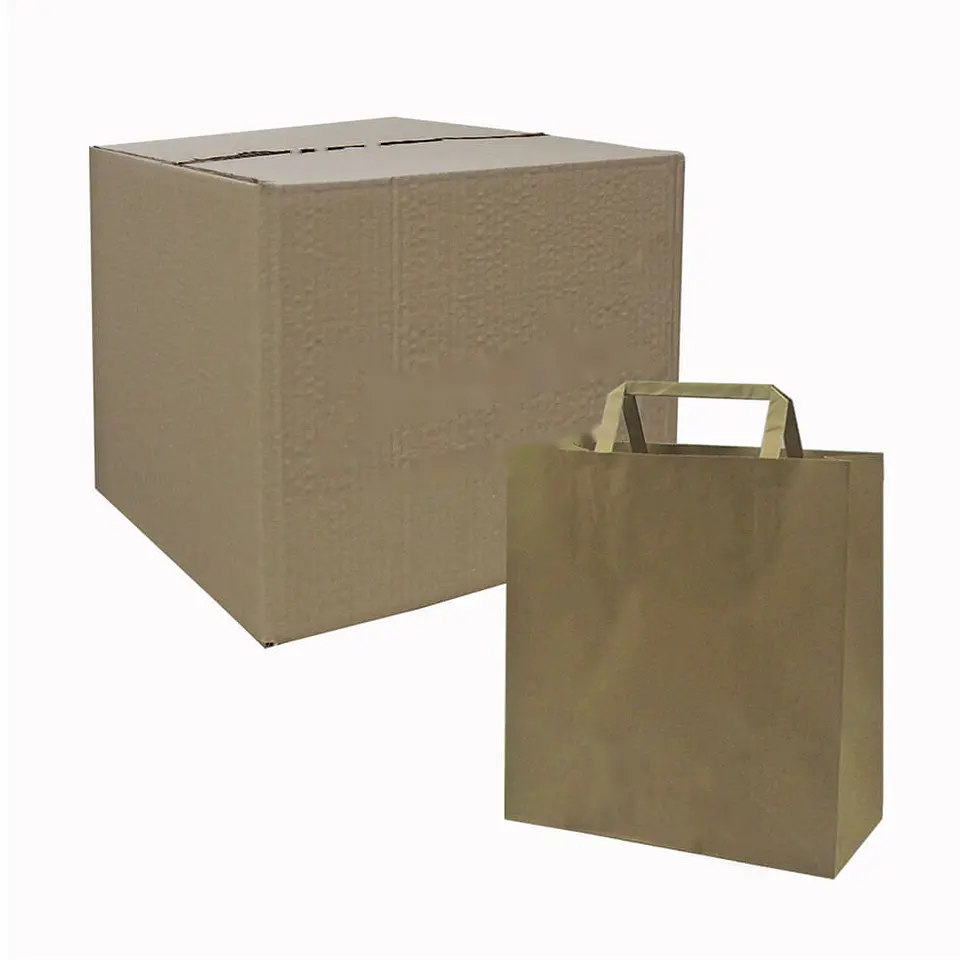 BOLSA MANILLLA PAPEL 45X48X15 EMBALAJE (150) => 1 2
